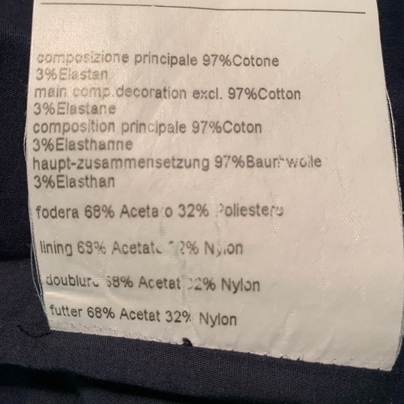 LaVia black Cotton blazer, size 4 - Picture 7 of 7